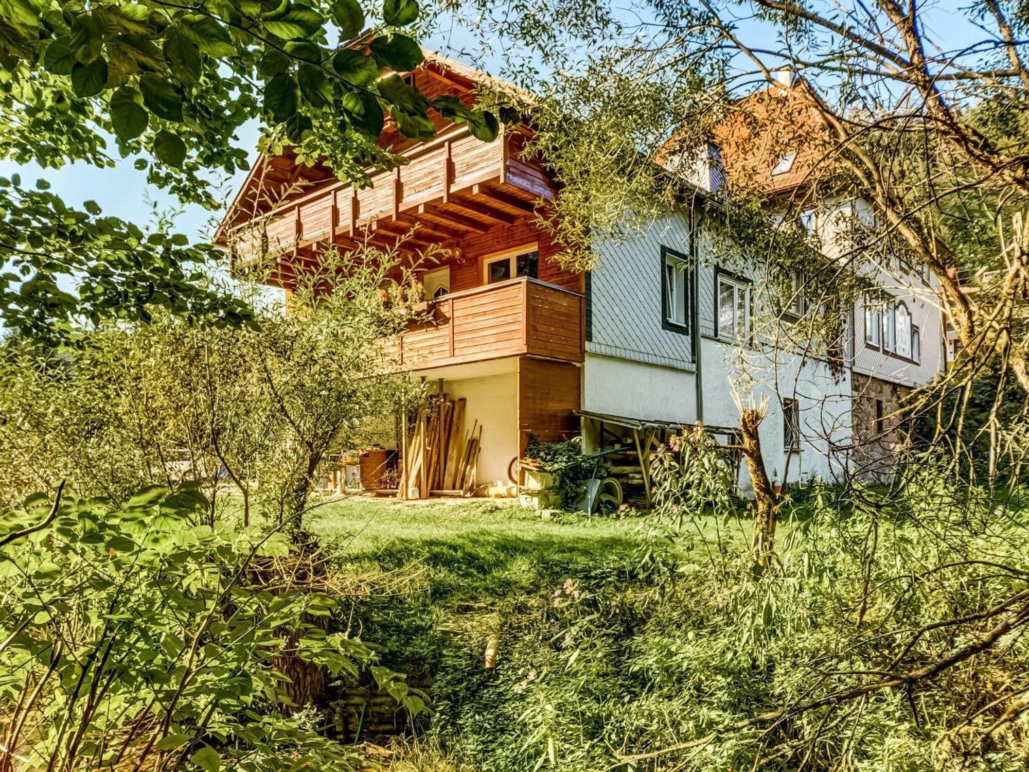 Apartment Thuringian Forest With Balcony Gießübel Eksteriør bilde