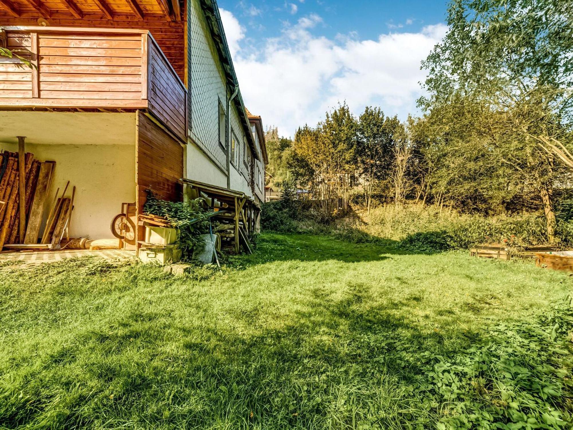Apartment Thuringian Forest With Balcony Gießübel Eksteriør bilde